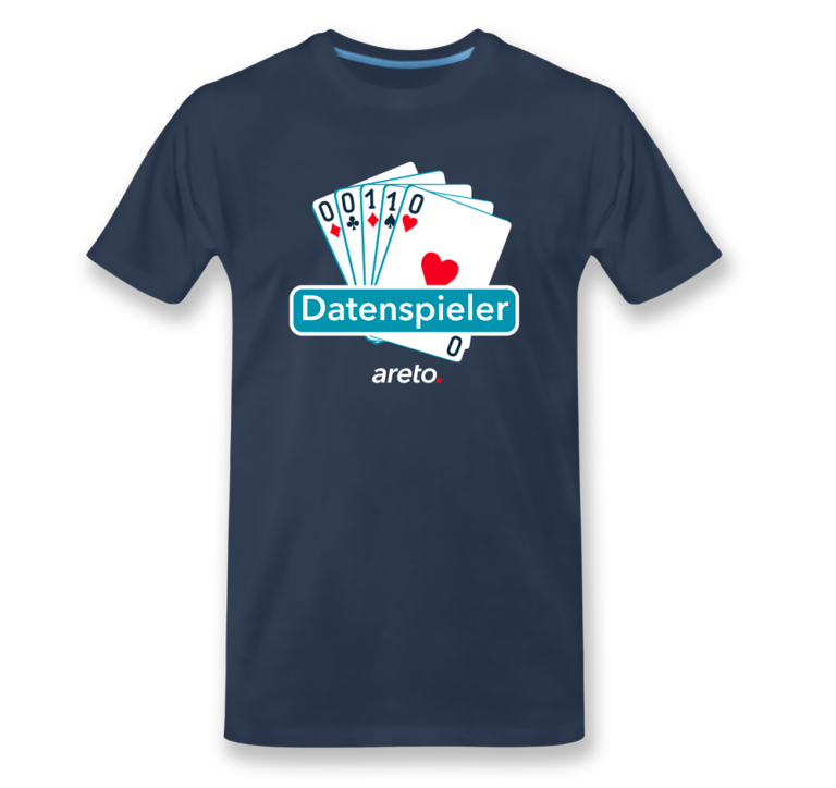 areto T-Shirt mit motiv: Datenspieler