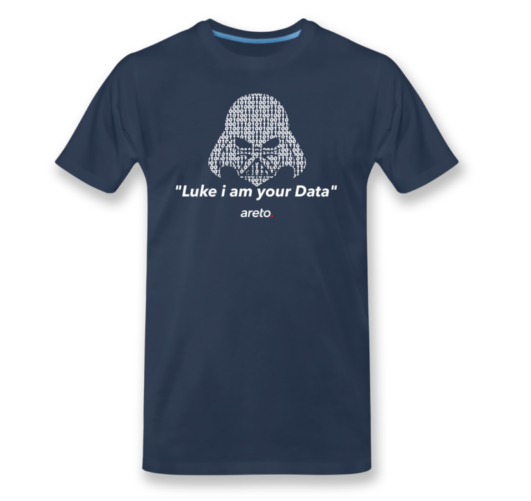 areto T-Shirt mit motiv: Luke i am your Data