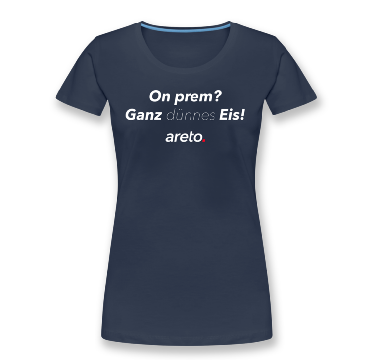 areto T-Shirt mit motiv: On prem?