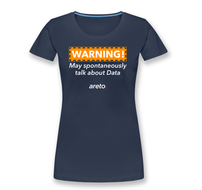 areto T-Shirt mit motiv: Warning