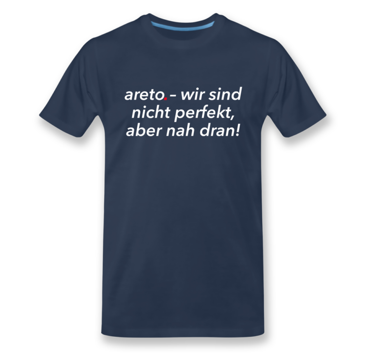 areto T-Shirt mit motiv: fast perfekt